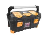 Super Bag ASR-4051 22 İnç Siyah/Turuncu Alüminyum Saplı Alet Çantası - Görsel 2