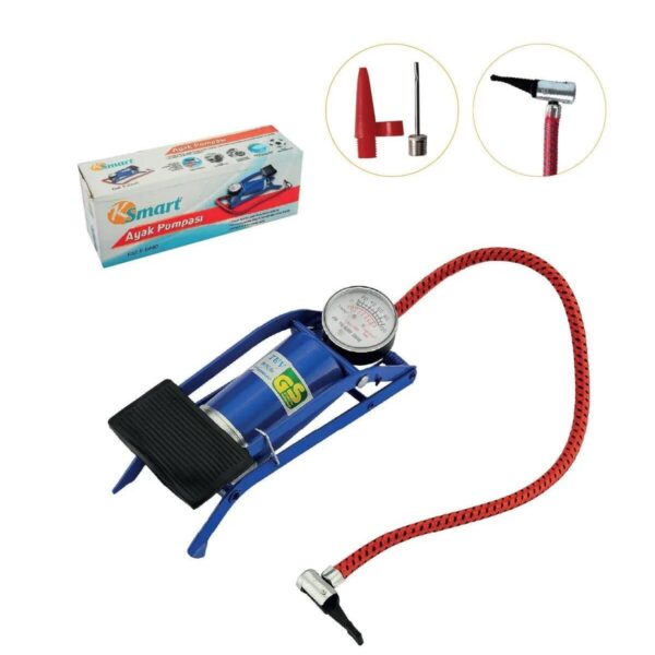 K-smart K-6440 Basınç Göstergeli Ayak Pompası