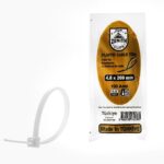 Zenith 4.8x200 mm Plastik Kablo Bağı Beyaz 100 Adet - Görsel 2