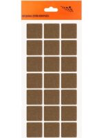 Nobel Expo 30x30 mm Kare Zemin Koruyucu Keçe Kahve - Görsel 2