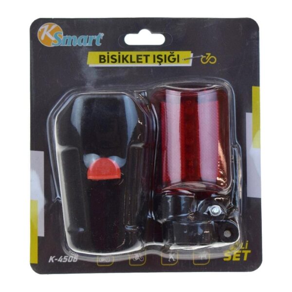 K-SMART K-4506 Bisiklet Ön ve Arka Işık Seti