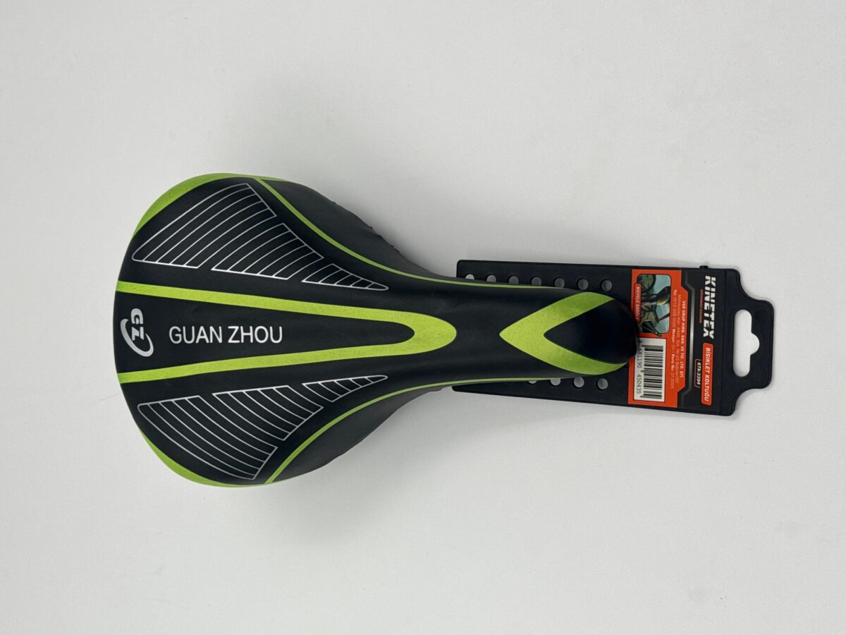 Kinetex KTX-3394 Guan Zhou Ergonomik Bisiklet Selesi - Siyah/Yeşil - Görsel 2