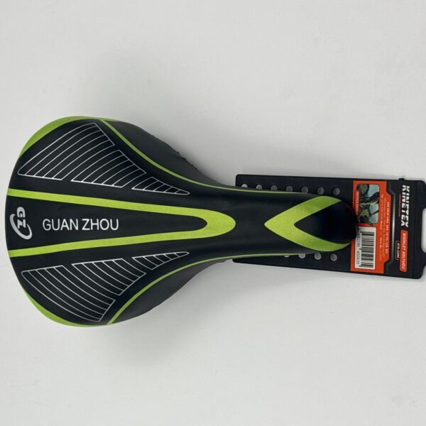 Kinetex KTX-3394 Guan Zhou Ergonomik Bisiklet Selesi - Siyah/Yeşil