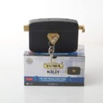 Yuma YM-600 Oval Tirajlı Kilit 140 mm Siyah - Görsel 3
