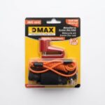 DMAX DMX4640 Çelik Motorsiklet ve Scooter Disk Kilidi - Kırmızı - Görsel 2
