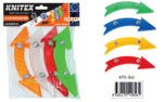 Knitex KTX-841 4'lü Renkli Bisiklet Jant Reflektörü Seti - Görsel 2