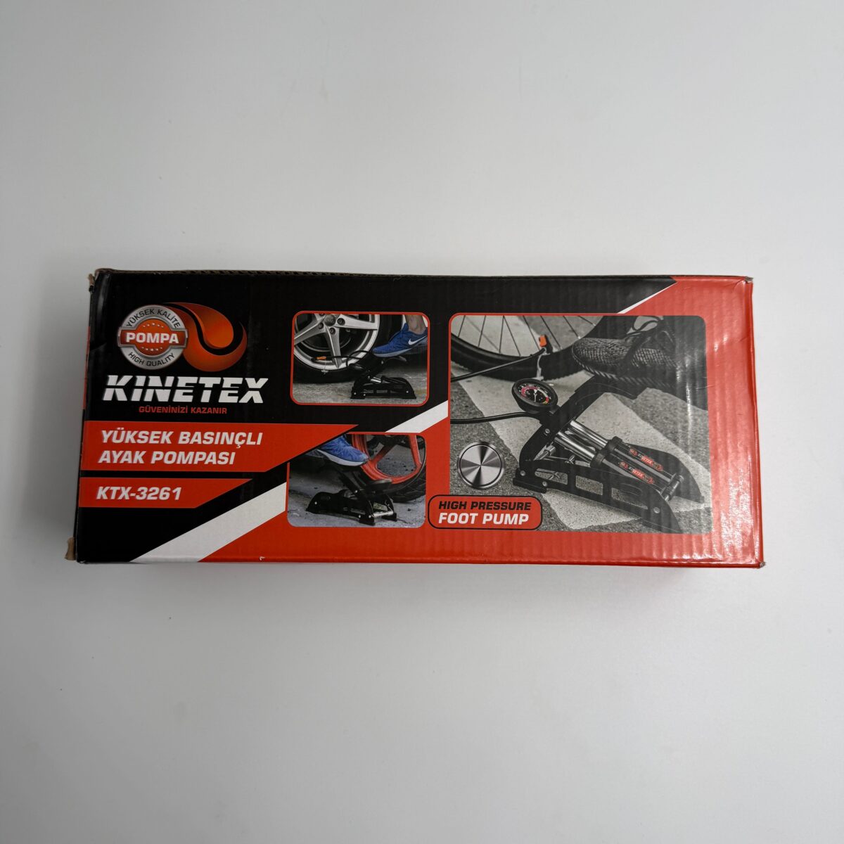 Kinetex KTX-3261 Çift Pistonlu Yüksek Basınçlı Ayak Pompası - Görsel 4