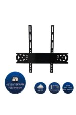 Hedyex 42" - 55" Kilitli TV Duvar Askı Aparatı Ymn-4255 - Görsel 4