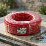 Olgun 1/2 İnç 50 Metre Silikonlu Örgülü Bahçe Hortumu