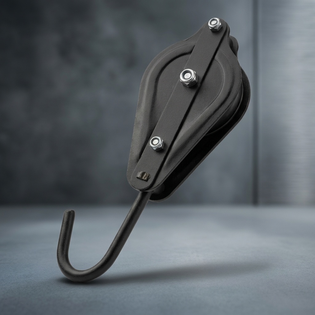 4140000585834.jpg Sait Demirci 100/1 Pres Makara Kancalı Metal Makaralı Sistem - Görsel 1