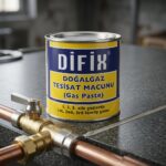 DİFİX Doğalgaz Tesisat Macunu 300 GR Teneke Kutu