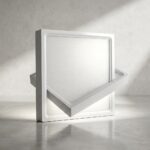 NisaLuce 24W Sıva Üstü Kare LED Panel Beyaz 6500K