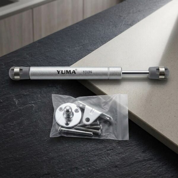 Yuma Dolap Kapak Amortisörü 100nm Gazlı Piston
