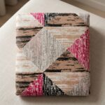 Velev Geometrik Desenli Çift Kişilik Nevresim Yüzü 195x215 cm