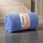 Joy Life 70x140 cm Peluş Banyo Havlusu - Mavi