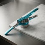 Alper A113 Manuel Patates Presi ve Ezici - Mavi Metal