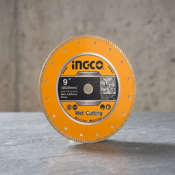 INGCO 230 mm Elmaslı Seramik ve Beton Kesme Diski DMD032302HT