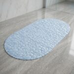 Newlife Sihirli Vantuzlu Banyo Paspası 33x64 cm Beyaz