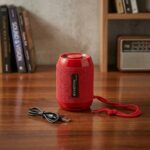 Everton RT-808 Bluetooth Hoparlör FM Radyolu Kırmızı Ses Bombası