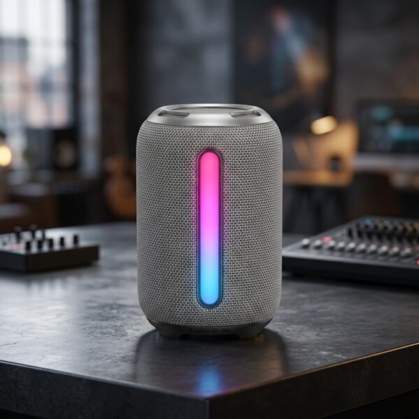 Everton RT-341 RGB Işıklı Taşınabilir Bluetooth Hoparlör USB FM Destekli