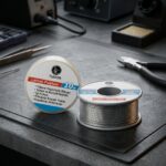 Tudor LH-002 0.8mm Lehim Havya Teli 40gr ve Lehim Pastası 10gr Seti
