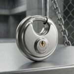 Tudor YBS90 90 mm Paslanmaz Çelik Oval Asma Kilit