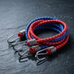 Anşin 10 mm x 100 cm Çift Kancalı Bagaj Lastiği