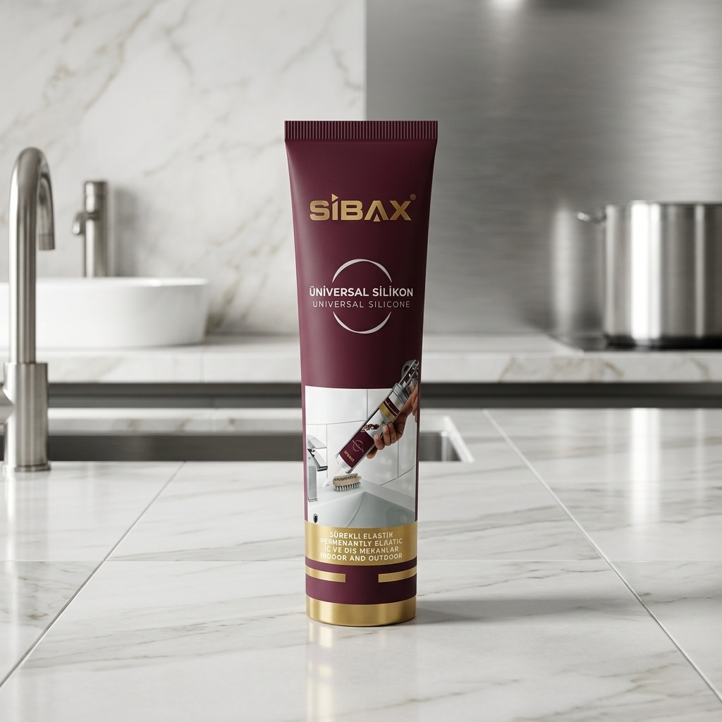 8680023050064.jpg Sibax Üniversal Şeffaf Silikon 280 gr - Görsel 1