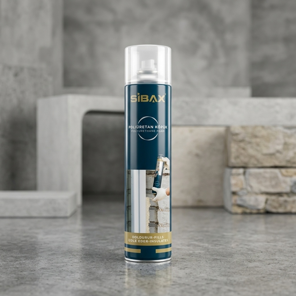 8680023050507.jpg Sibax Poliüretan Köpük 600 gr NS66 - Görsel 1