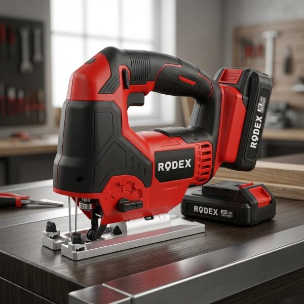 Rodex RDX3612 Akülü Dekupaj Testere 20V 2.0Ah Çift Akülü