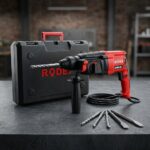 Rodex RDX226 800W Elektropnömatik Kırıcı Delici Matkap Seti