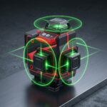 Rodex Rht0908140416 4D 16 Çizgili Yeşil Lazer Terazi