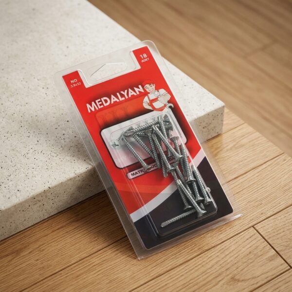 Medalyan 3.9x32 mm Matkap Uçlu YHB Vida 18 Adet