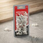 Medalyan No:5 Çelik Çivili Kroşe 20 Adet