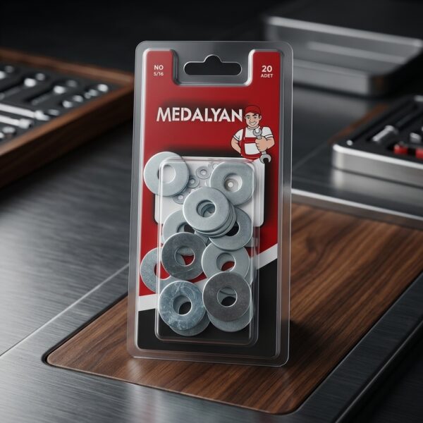 Medalyan 5/16 Metal Pul 20 Adet