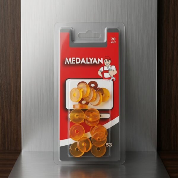Medalyan DL-53 Sarı Musluk Contası 20 Adet