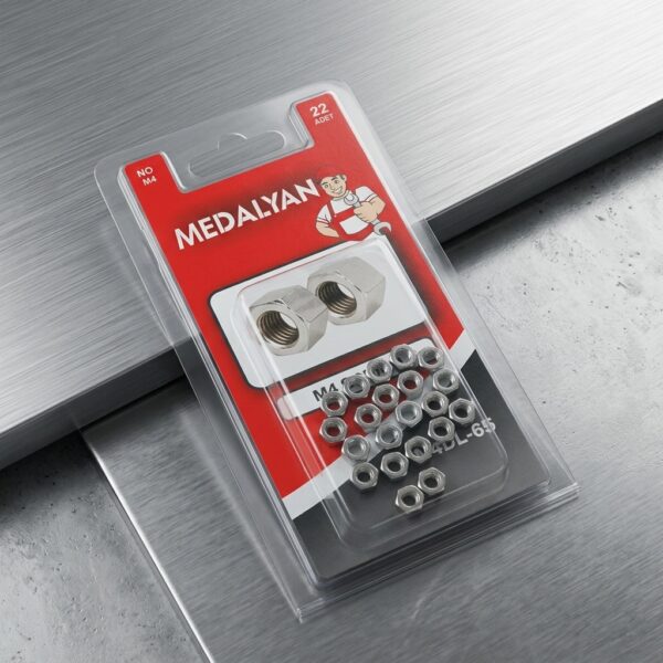 Medalyan M4 Somun 22 Adet