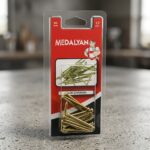Medalyan Dl-72 3x40 Sarı Çelik Çivi 17 Adet