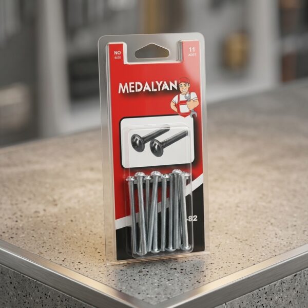 Medalyan 4x50 mm Kulp Vidası DL82 11 Adet