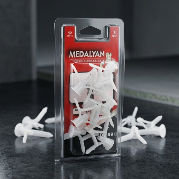 Medalyan DL-89 Kanatlı Alçıpan Dübeli 8.5x16.5 mm 8 Adet