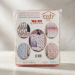 Evdy Home Concept Su İtici Çamaşır Makinesi Örtüsü - Desenli