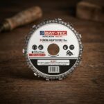 BAY-TEC 115mm Zincirli Ahşap Kesme Diski ve Taşlama Aparatı