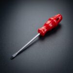 Bay-Tec Mk4472 6x150 mm Düz Uçlu Tornavida - Kırmızı Saplı