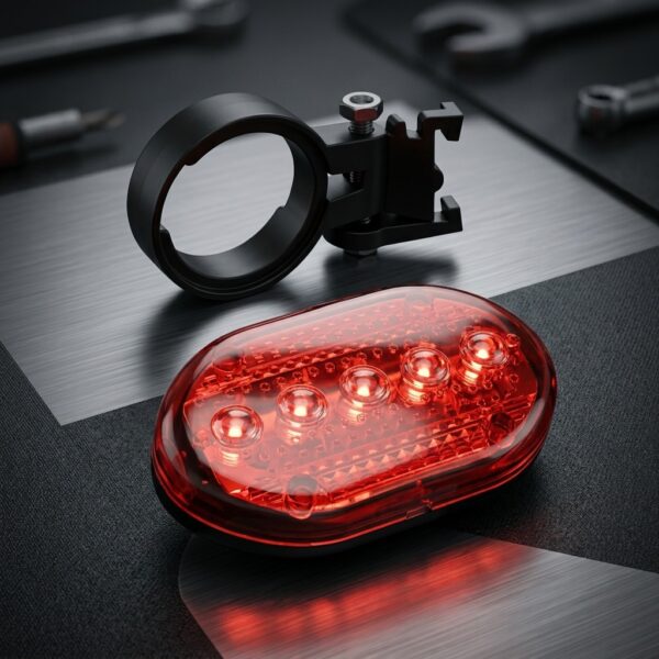 Knitex KTX-295 Oval Bisiklet Arka Stop Lambası