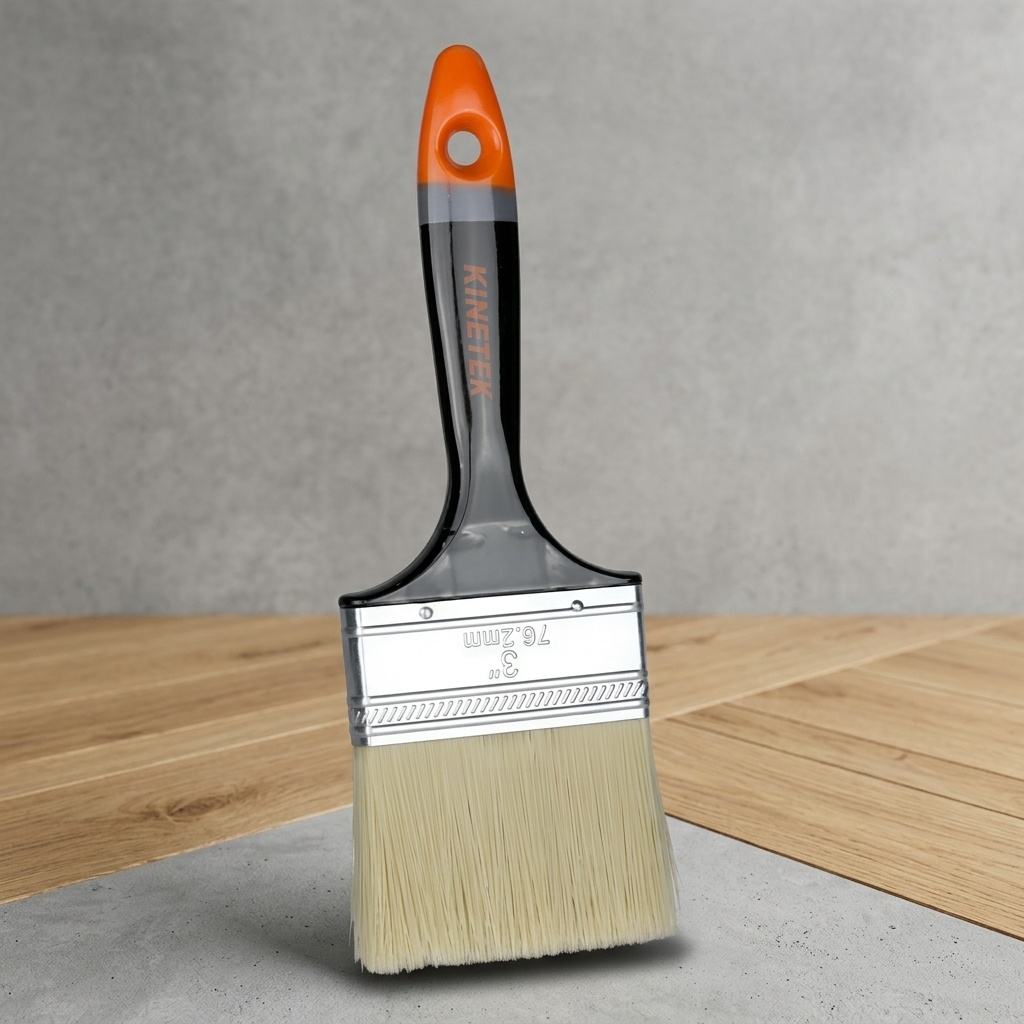 8681190405374.jpg Kınetex Ktx-634 ( No-3 ) Plastik Saplı Kestirme Fırçası*12x20 - Görsel 1