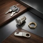 Knitex 836 Vakumlu Dolap Kilidi Eğri