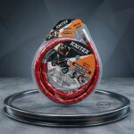 Knıtex KTX-2385 120 cm Çelik Motor ve Bisiklet Kilidi Kırmızı