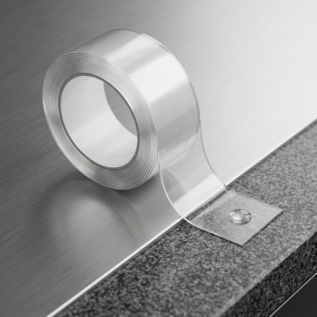 8681190428762.jpg Knitex Su Sızdırmaz Bant 38 mm x 3 mt Şeffaf - Görsel 1