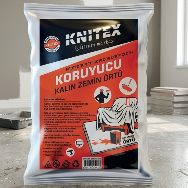Knitex Koruyucu Zemin Hışır Örtü 20 m2