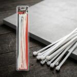 Novetex 4.8x300 mm Beyaz Plastik Cırt Kelepçe